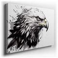 Monochrome Eagle - Large Wall Art for Office Decor