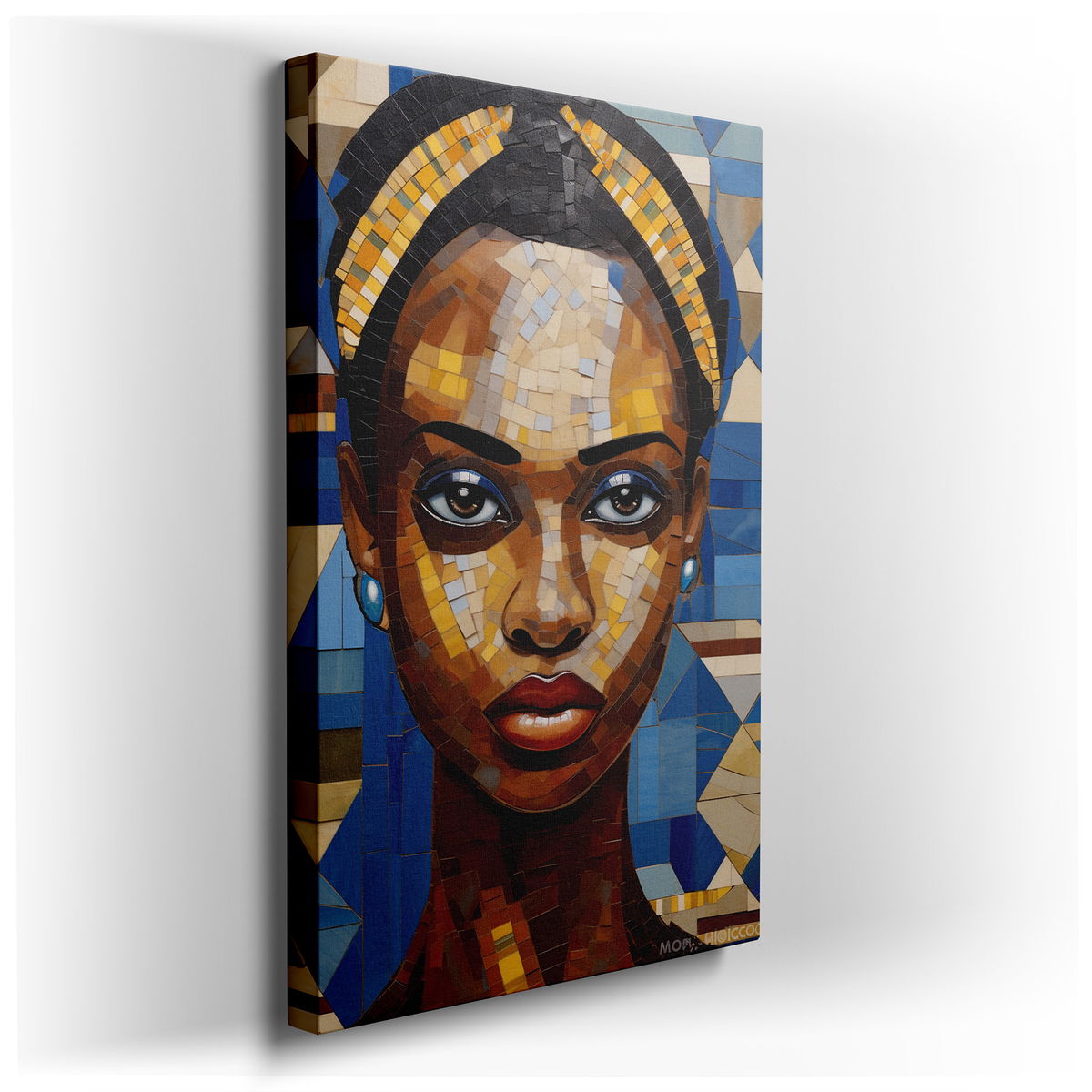 Mosaic Muse - Large Wall Art