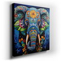 Mystical Blue Elephant Wall Art for Home & Office