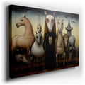 Mystical Dance of Wisdom Canvas Art for Office & Bedroom
