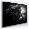 Mystical Mermaid - Ethereal Ocean Canvas Wall Art