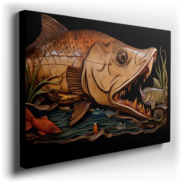 Ocean Majesty Marine Life Canvas Art for Home & Office