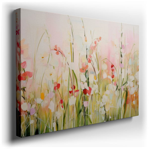 Pastel Symphony of Spring Colors - Large Wall Art
