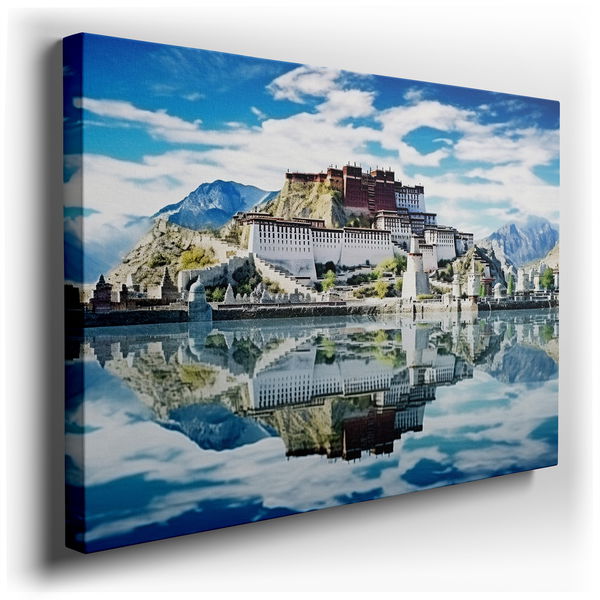 Majestic View of Potala Palace Canvas Art