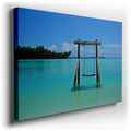 Serene Beach Landscape Canvas Art for Tranquil Spaces