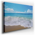 Serene Beachscape Canvas Art for Office & Living Room
