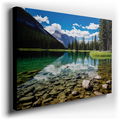 Serene Escape - Tranquil Blue Canvas Wall Art