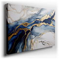 Serene Waters and Radiant Glow - Canvas Wall Art