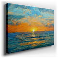 Sunset Symphony Over the Ocean - Vibrant Canvas Art