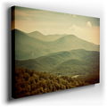 Rolling Mountains - Tranquil Landscape Canvas Art