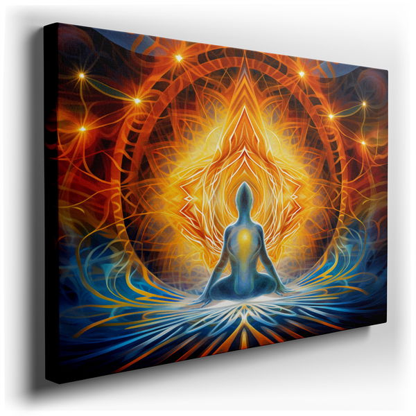 Tranquil Meditation Wall Art for Office & Bedroom