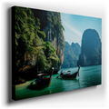 Tropical Paradise Scene - Large Wall Art