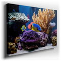 Underwater Paradise - Vibrant Marine Life Canvas Wall Art