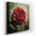 Vibrant Red Poppy Wall Art