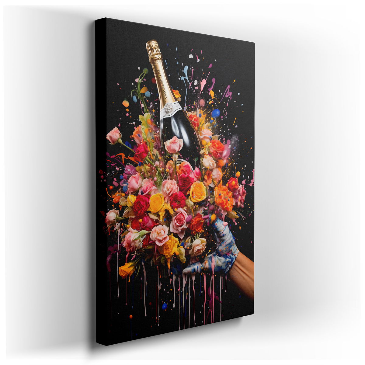 A Celebration of Life - Vibrant Colorful Canvas Wall Art