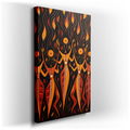 Ethereal Dance of Spirit Wall Art - Large Canvas Decor