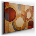 Unity & Continuity Interlocking Circles Canvas Art for Office